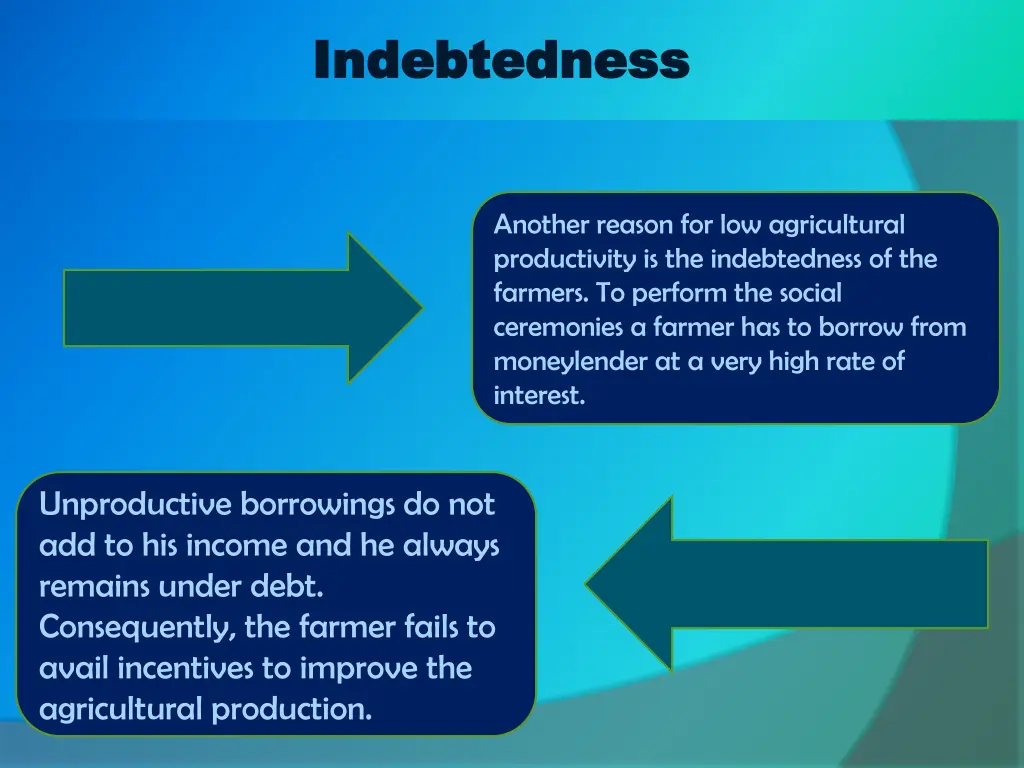 indebtedness indebtedness