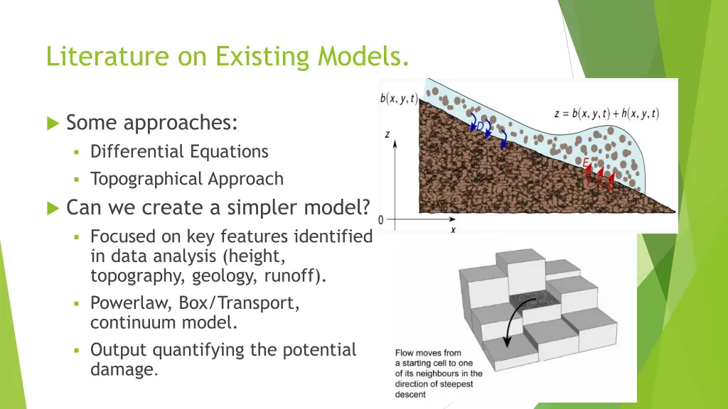 literature on existing models