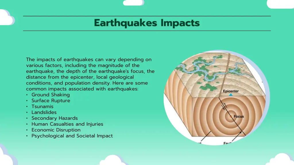 earthquakes impacts