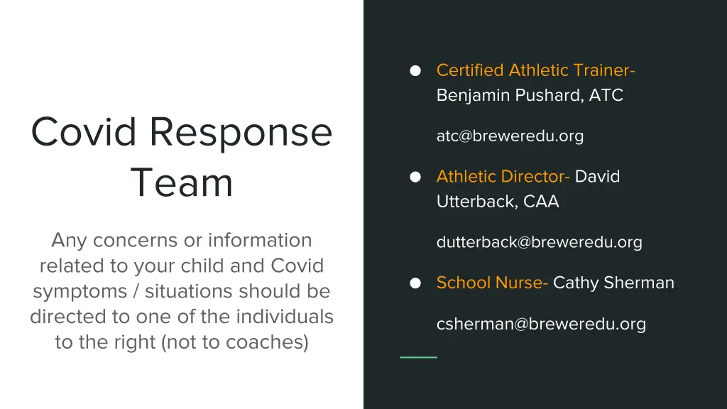 certified athletic trainer benjamin pushard atc