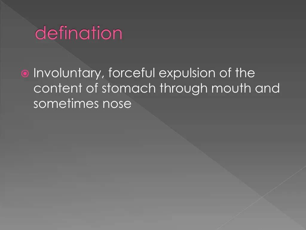 defination