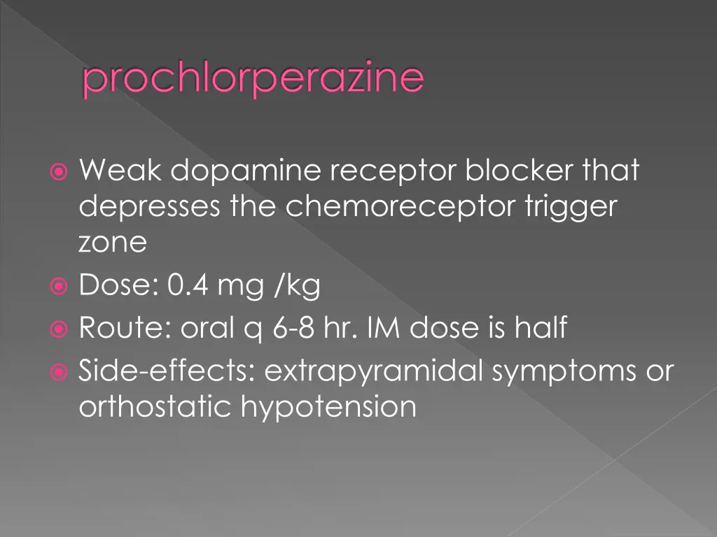 prochlorperazine