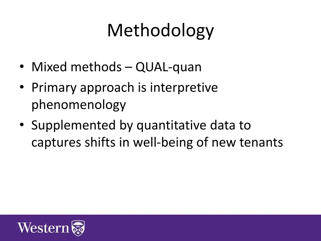 methodology