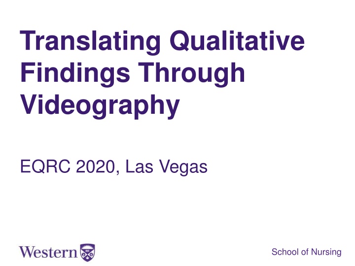 translating qualitative findings through