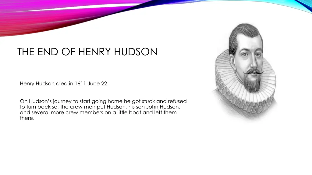 the end of henry hudson