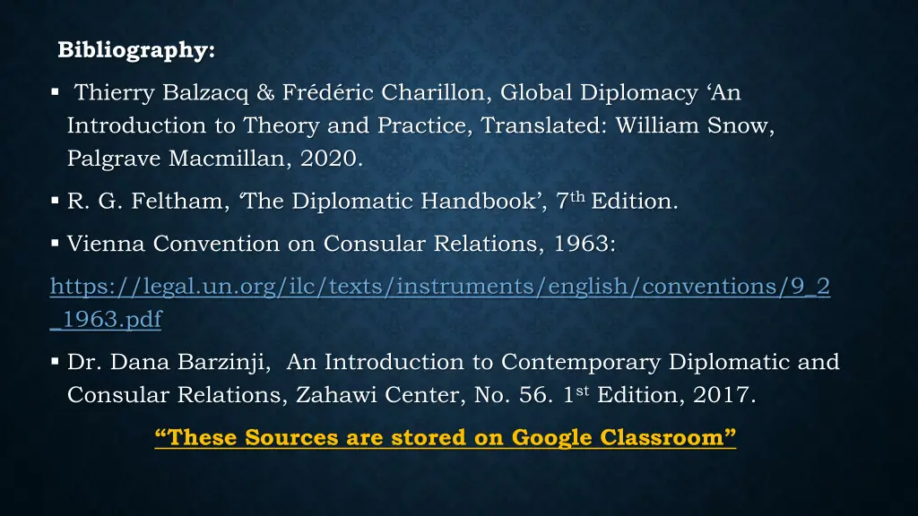 bibliography
