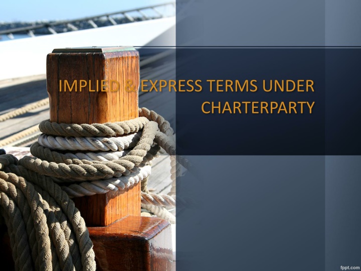 implied express terms under