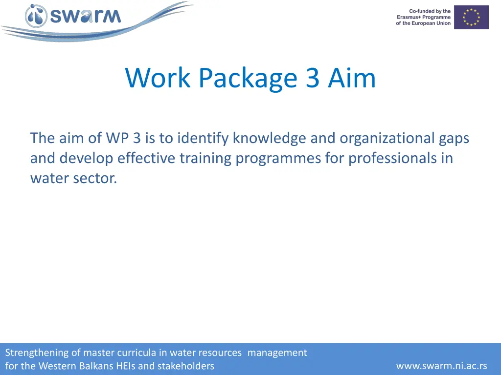 work package 3 aim