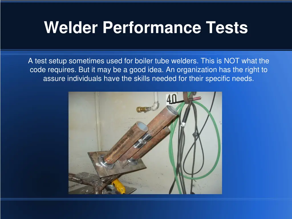 welder performance tests 1