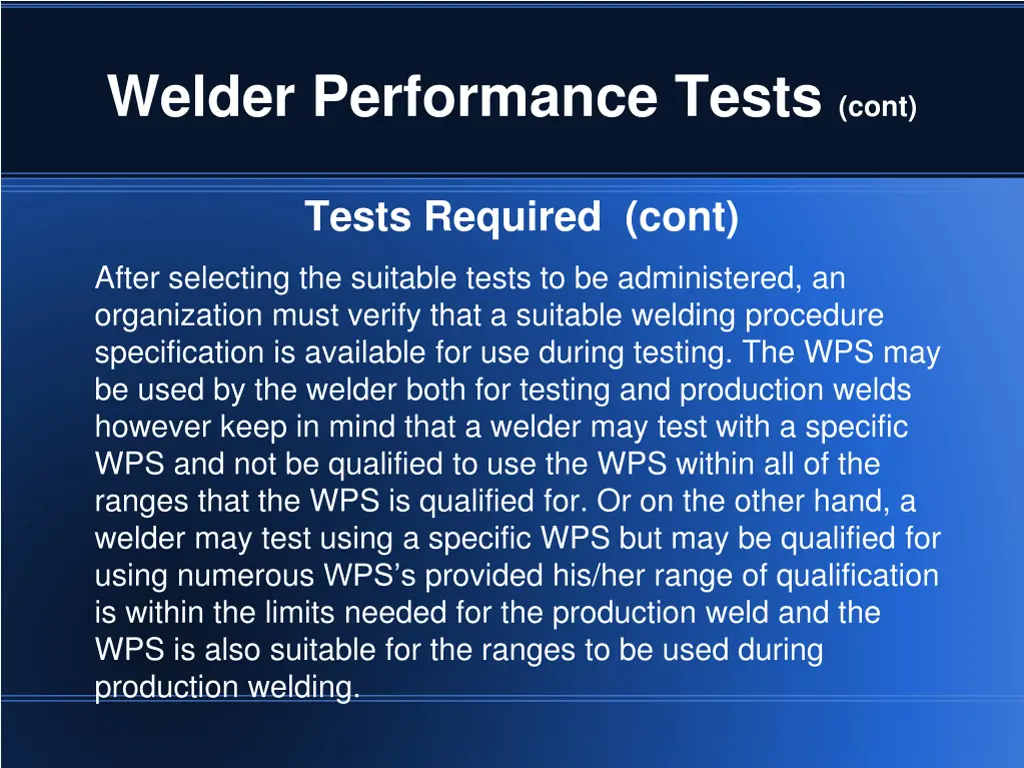 welder performance tests cont 4