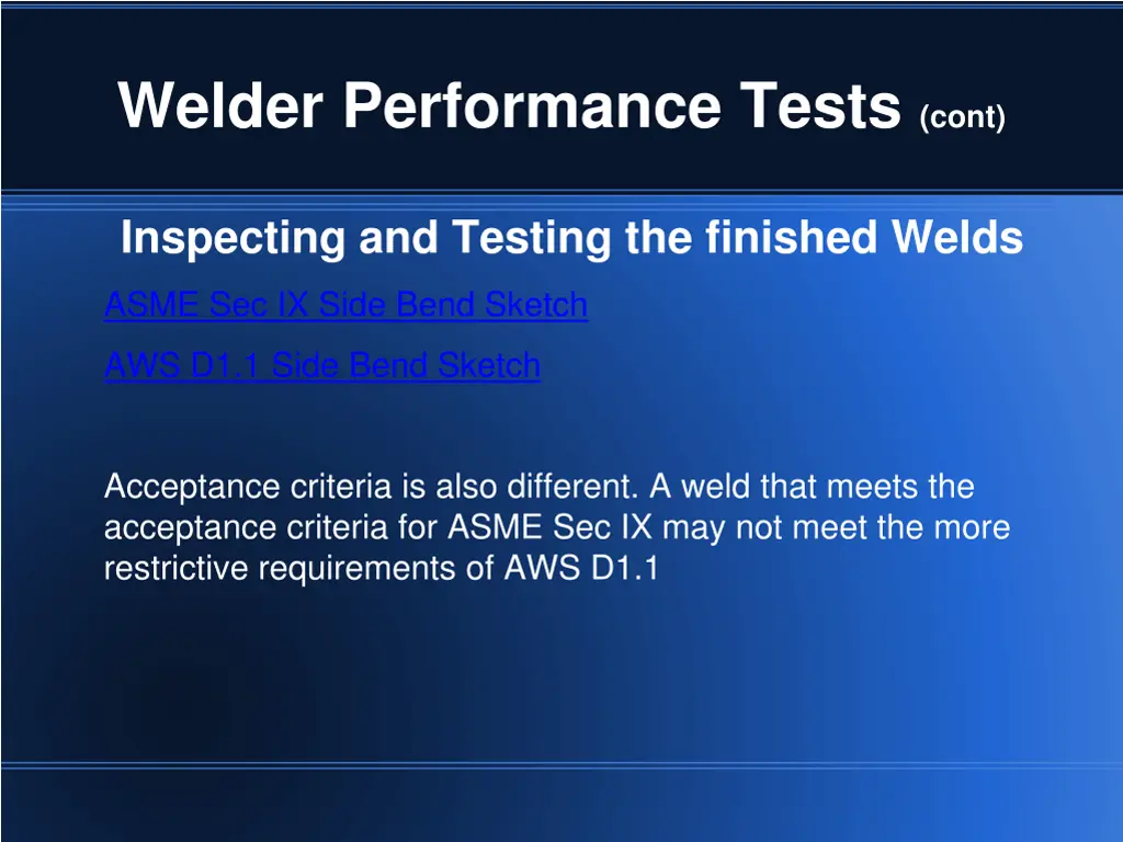 welder performance tests cont 8