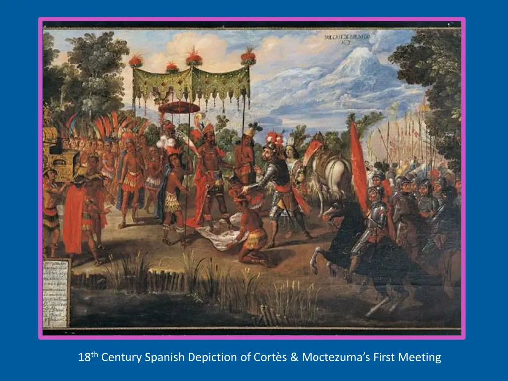 18 th century spanish depiction of cort