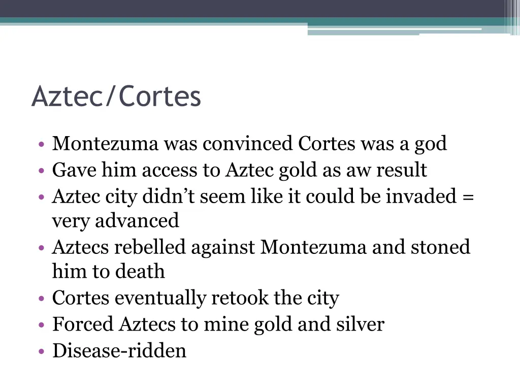 aztec cortes