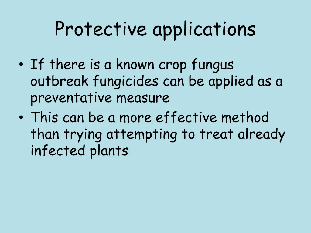 protective applications