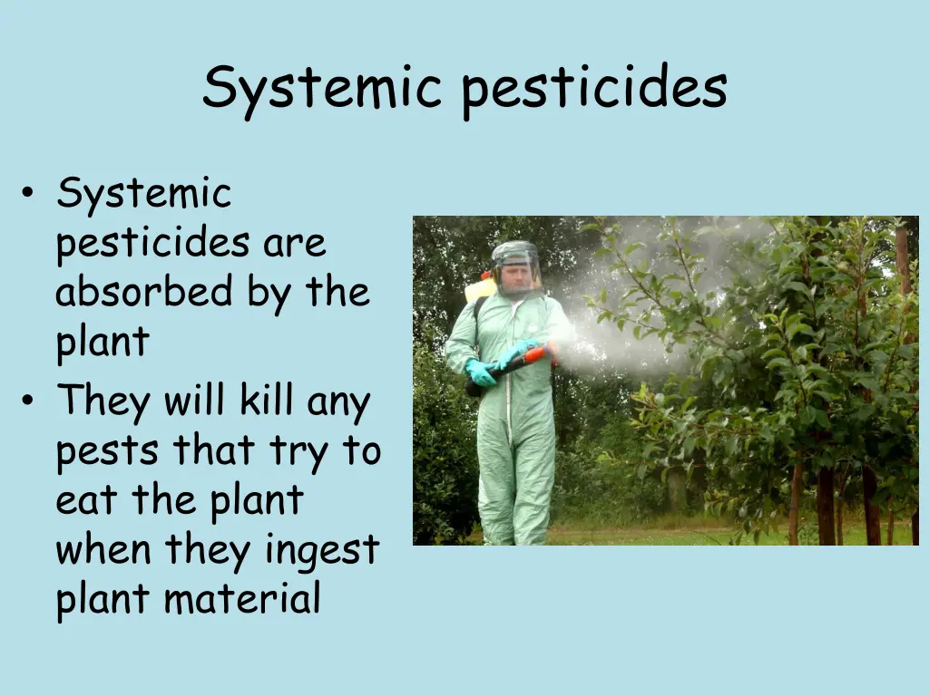 systemic pesticides
