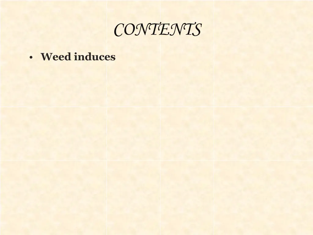 contents