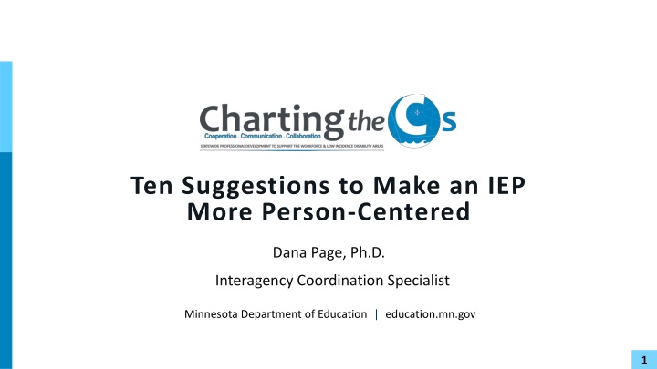 ten suggestions to make an iep more person