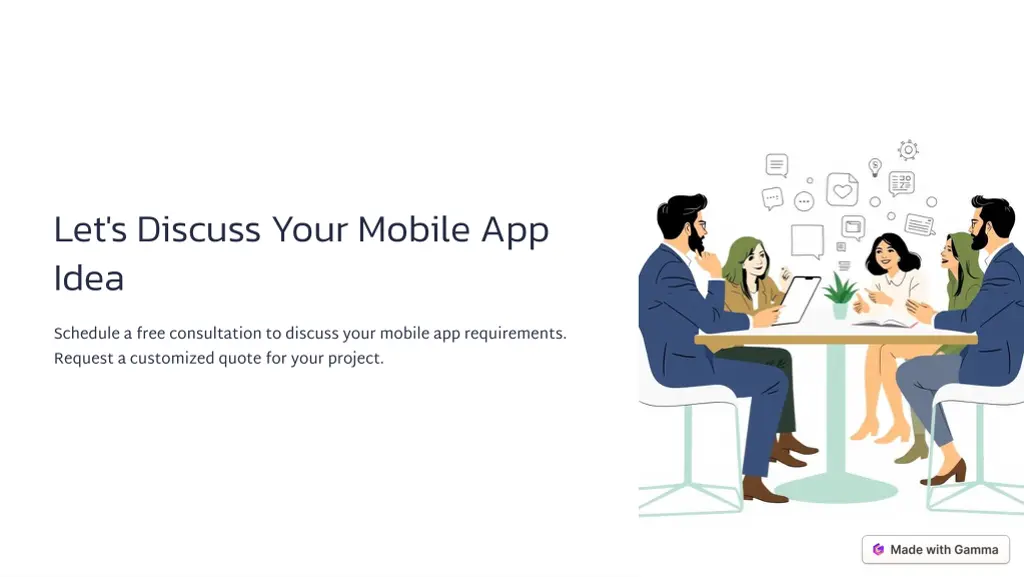 let s discuss your mobile app idea