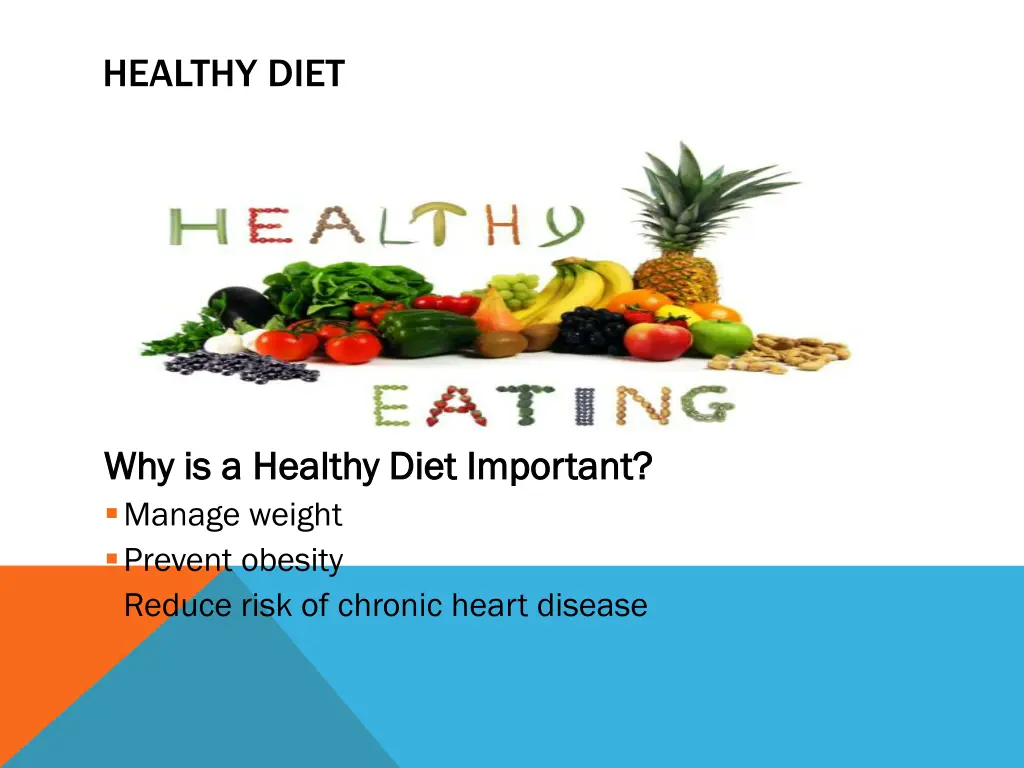 healthy diet