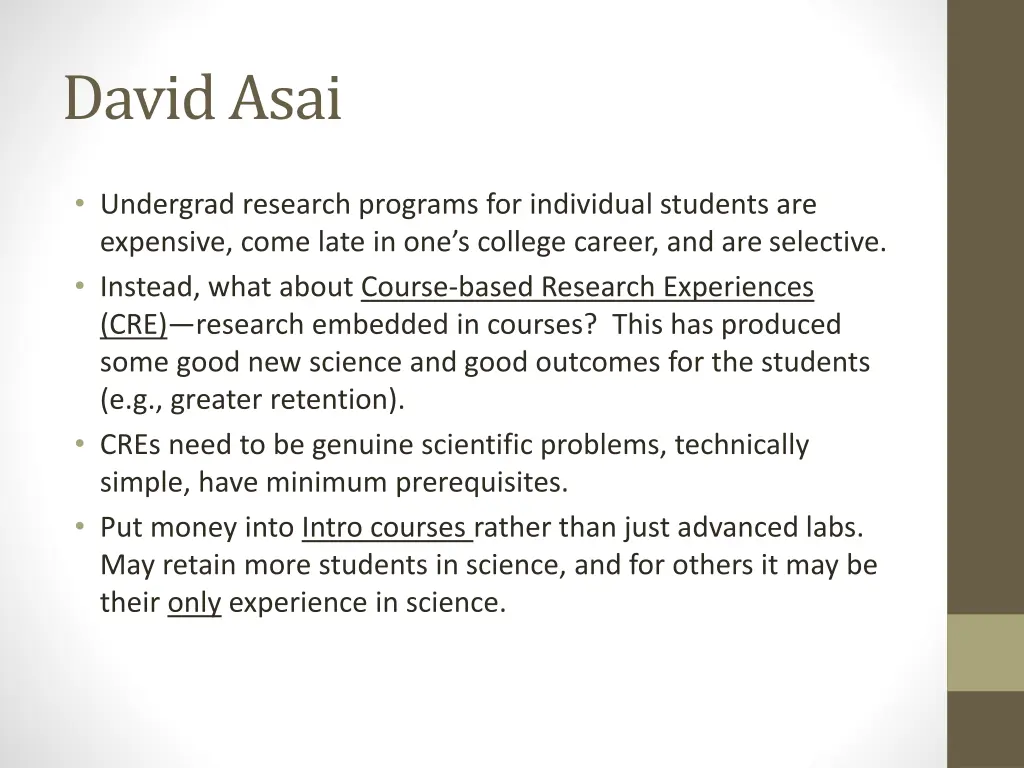 david asai 3