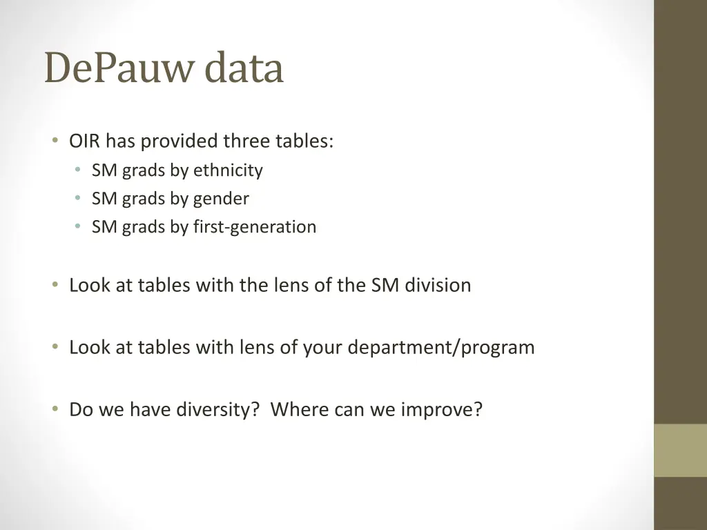 depauw data
