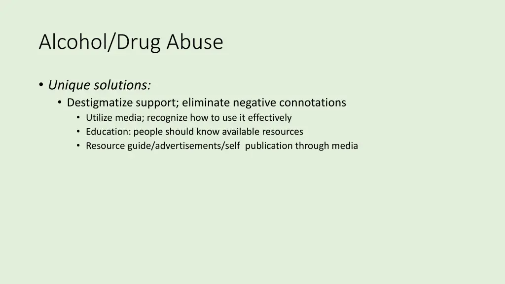 alcohol drug abuse