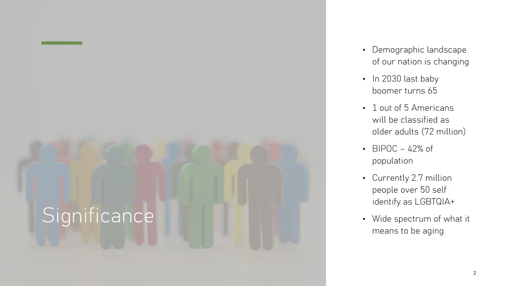 demographic landscape of our nation is changing