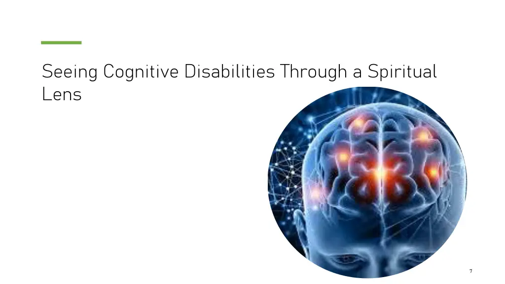 seeing cognitive disabilities through a spiritual
