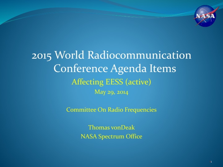 2015 world radiocommunication conference agenda