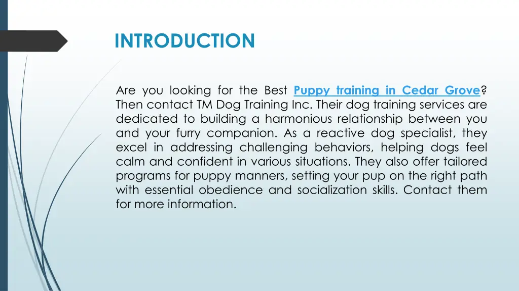 introduction