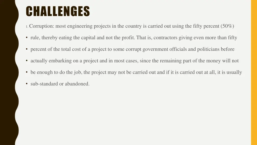 challenges