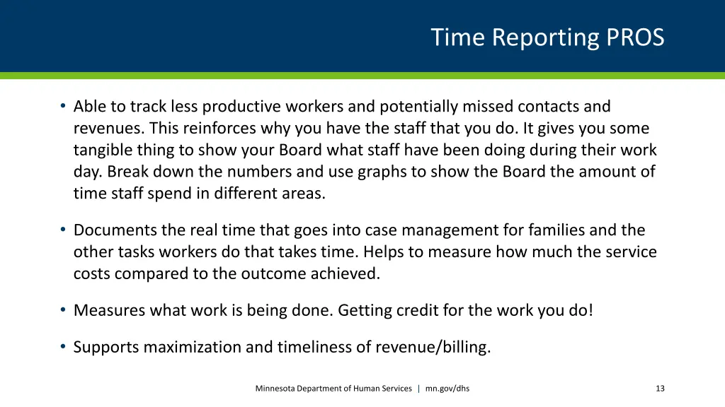 time reporting pros