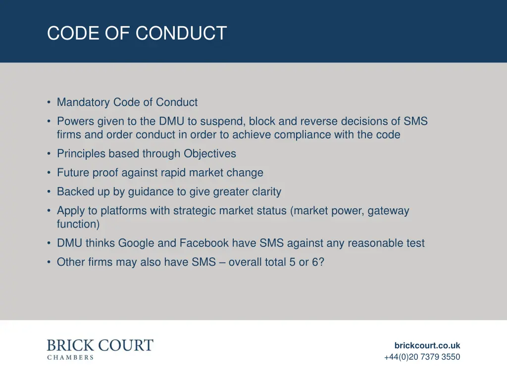 code of conduct