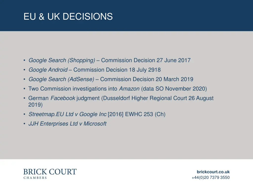 eu uk decisions