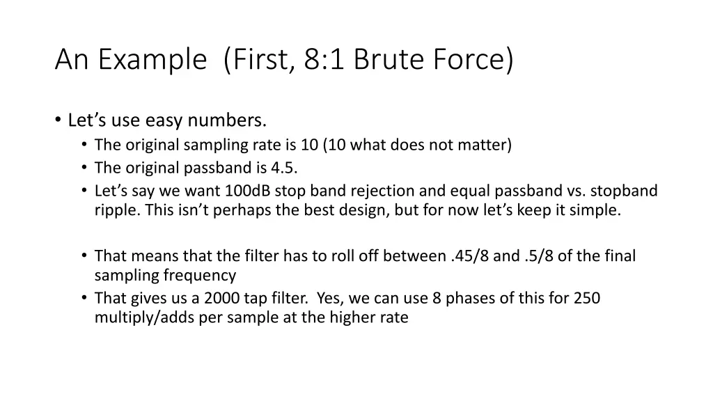 an example first 8 1 brute force