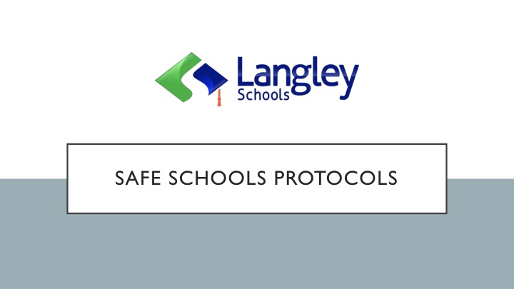 safe schools protocols