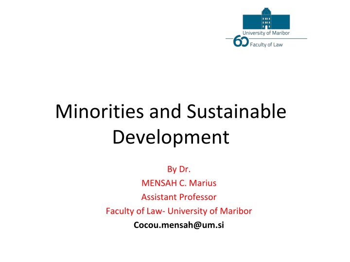 minorities and sustainable development