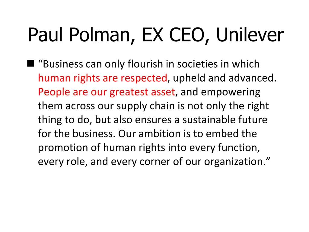 paul polman ex ceo unilever