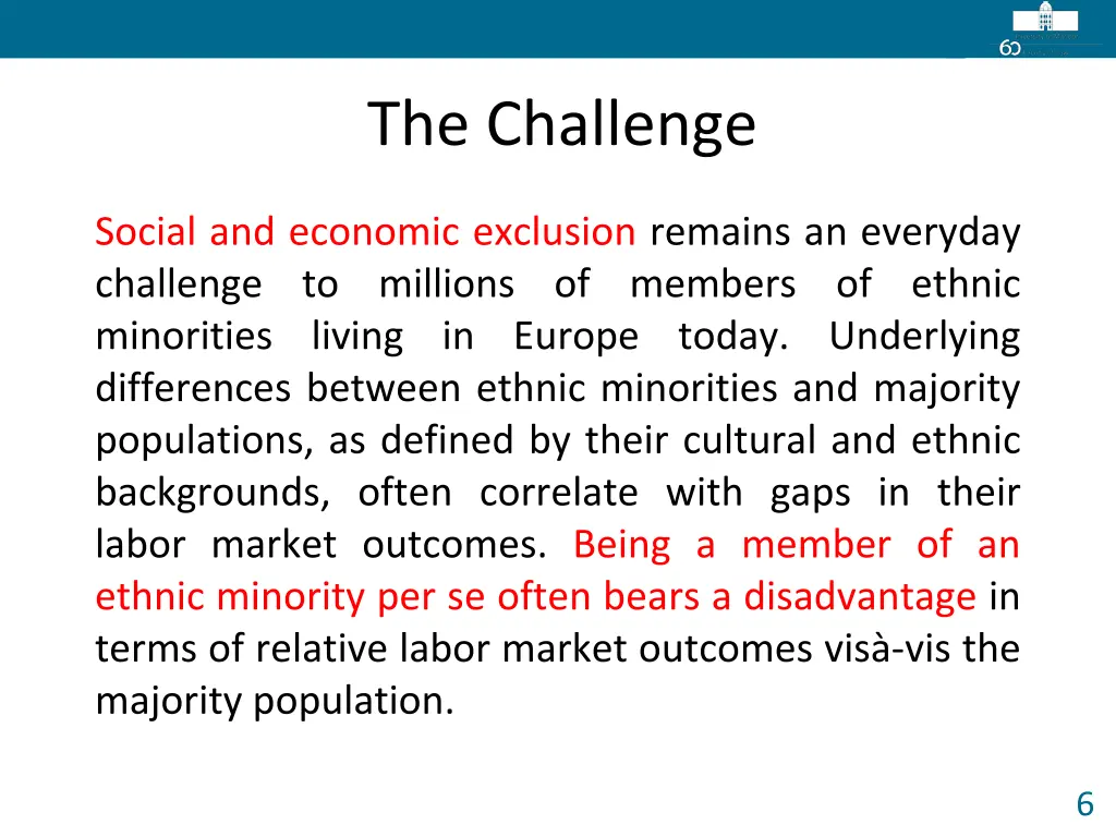 the challenge