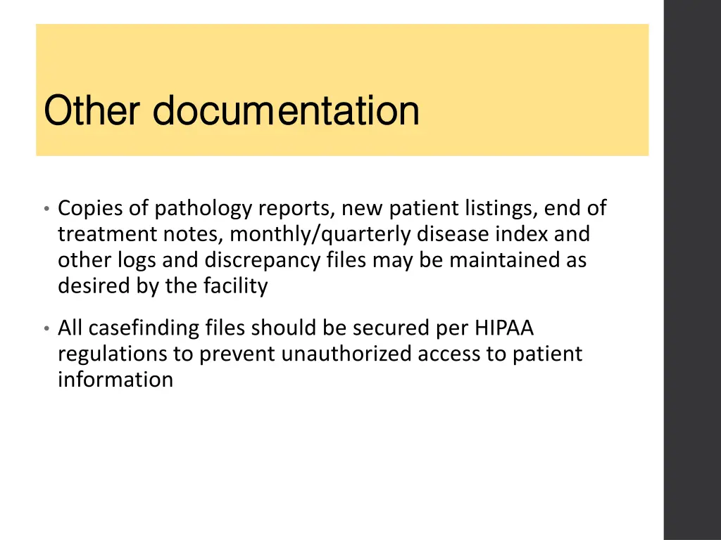 other documentation other documentation