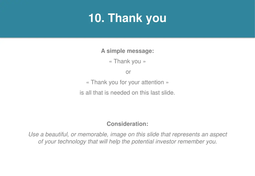 10 thank you
