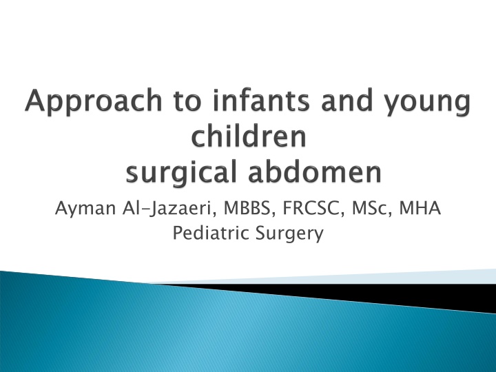 ayman al jazaeri mbbs frcsc msc mha pediatric
