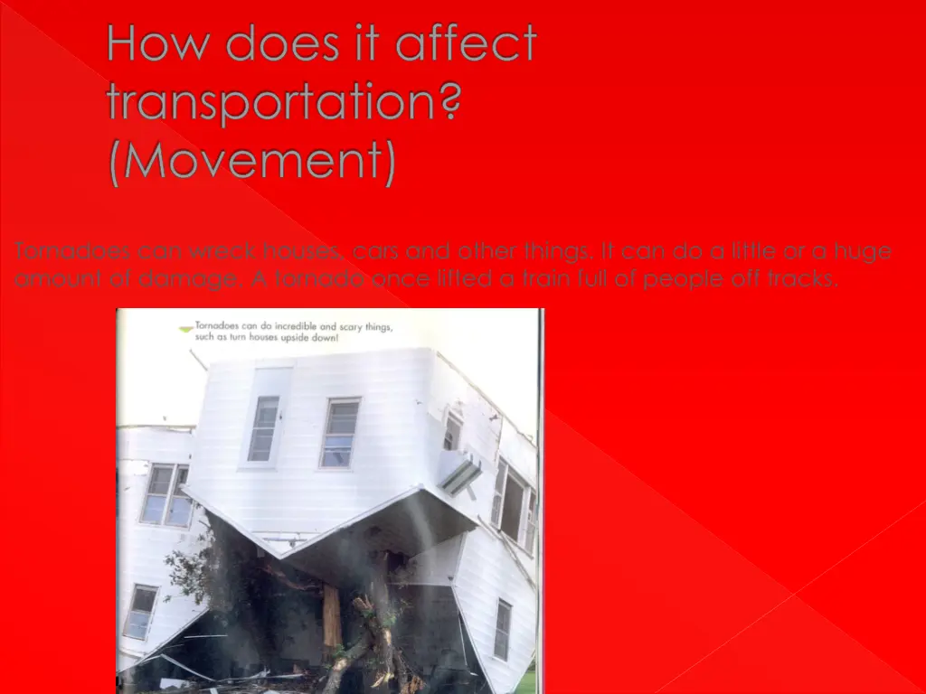 how does it affect transportation movement