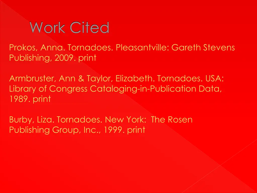 work cited