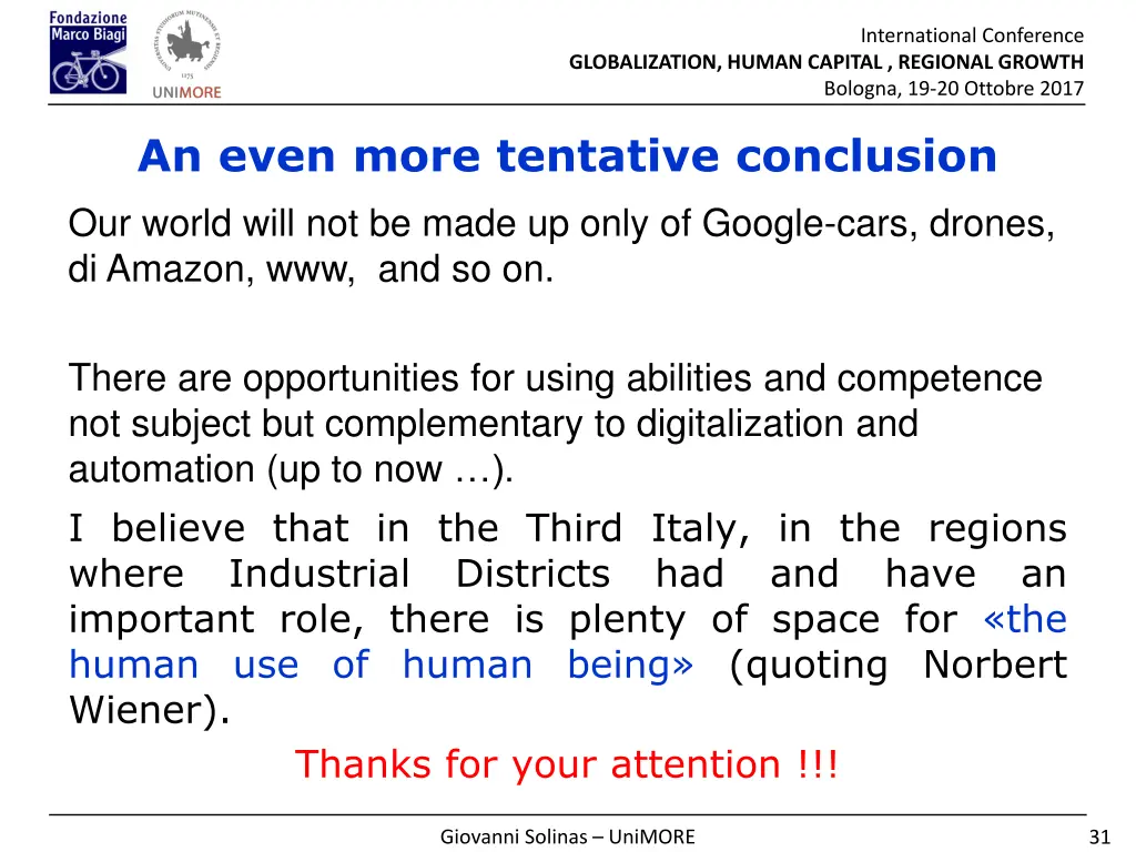 international conference 30