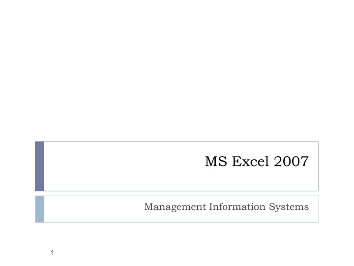 ms excel 2007