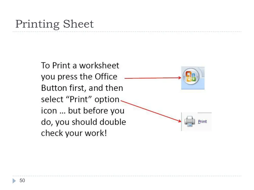 printing sheet