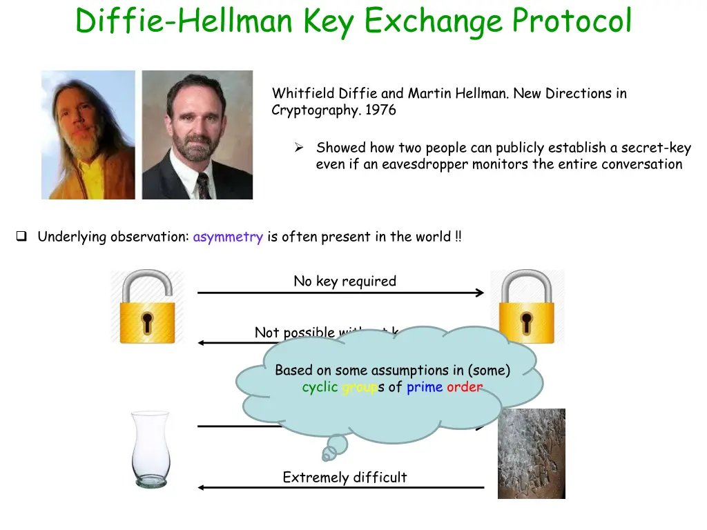 diffie hellman key exchange protocol