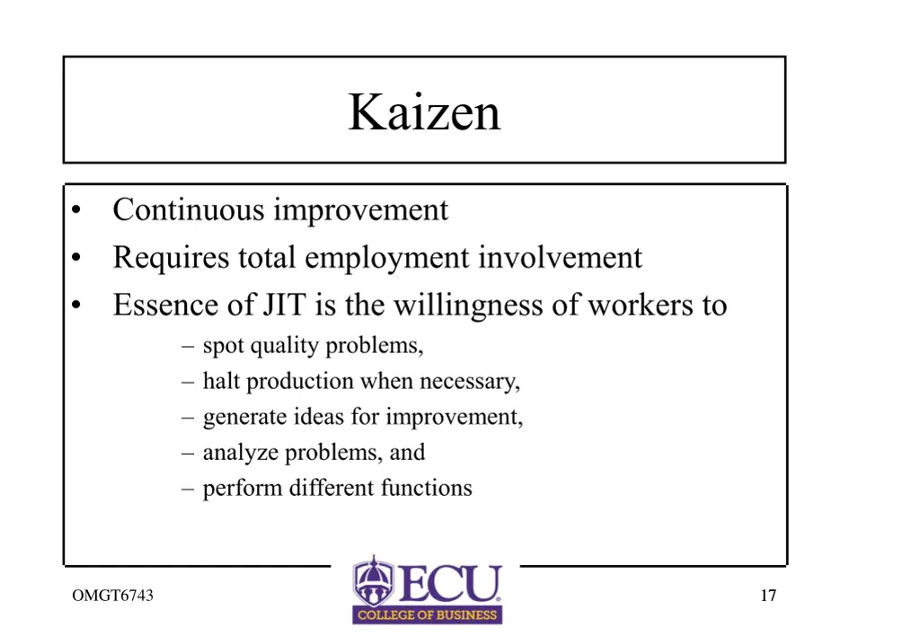 kaizen