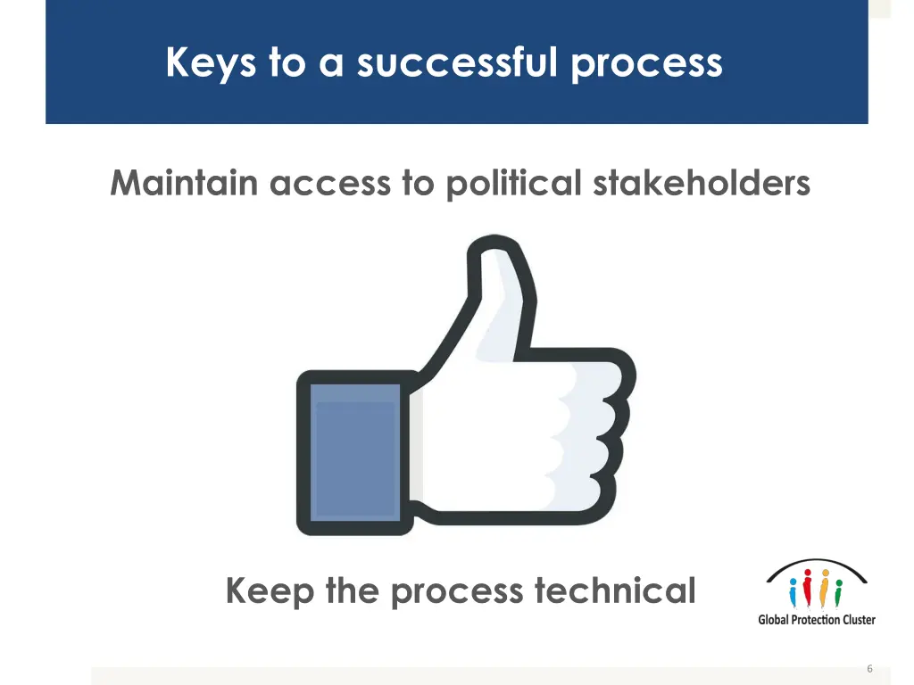 keys to a successful process